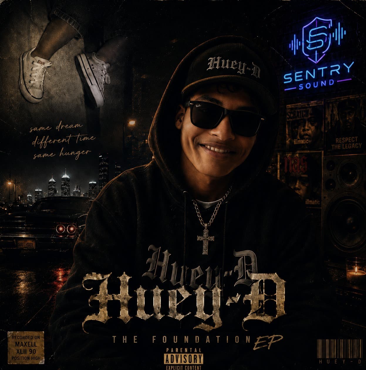 Huey-D DJ and producer profile artwork